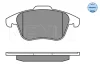 Колодки гальмівні (передні) Citroen C4 06-/Peugeot 3008/5008 09- (Ate) 025 245 5719 MEYLE 025-245-5719 (фото 2)
