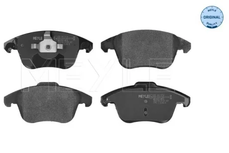 Колодки гальмівні (передні) Citroen C4 06-/Peugeot 3008/5008 09- (Ate) 025 245 5719 MEYLE 025-245-5719