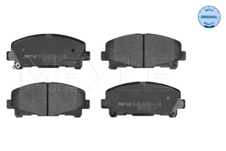 Колодки гальмівні (передні) Honda Accord VIII 07-/IX 12- (Akebono) 025 247 6616 MEYLE 025-247-6616