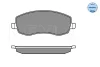 Колодки гальмівні (передні) Citroen C8/Peugeot 807 2.0/2.2 HDi 06- 025 248 3919/W MEYLE 025-248-3919-W (фото 3)