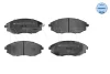 Колодки гальмівні (передні) Chevrolet Epica 2.0-2.5D 05- 025 248 6417/W MEYLE 025-248-6417-W (фото 1)