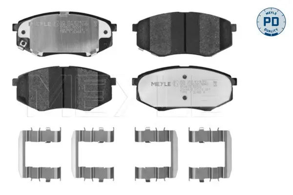 Колодки гальмівні (передні) Hyundai ix20/Kia Soul II 10- (PREMIUM) 025 251 8718/PD MEYLE 025-251-8718-PD (фото 1)