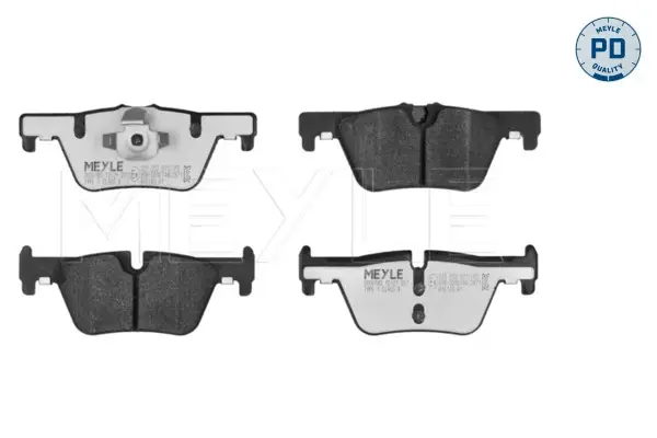 Колодки гальмівні (задні) BMW 3 (F30/F31/F34)/4 (F36) 11- 025 253 0717/PD MEYLE 025-253-0717-PD (фото 1)