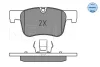 Колодки гальмівні (передні) BMW 1 (F20)/3 (F30)/4 (F32) 10- 025 255 0618 MEYLE 025-255-0618 (фото 2)