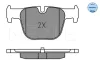 Колодки гальмівні (задні) BMW 3 (F30/F31/F34/F80)/4 (F32/F36/F82) 11- 025 255 1417 MEYLE 025-255-1417 (фото 3)