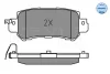 Колодки гальмівні (задні) Mazda CX5 11- / CX3 15- (Akebono) 025 255 4014 MEYLE 025-255-4014 (фото 3)