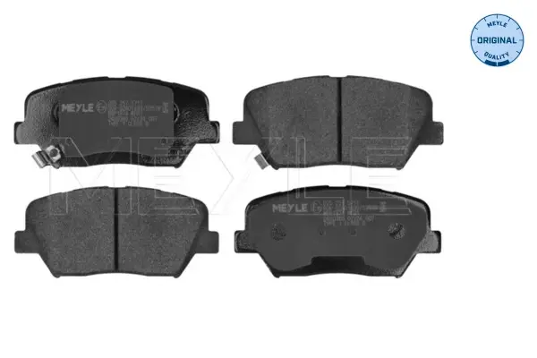 Колодки гальмівні (передні) Hyundai Santa Fe 10-/Creta 16-/Grandeur 11-/Kia Sorento 09-(BOSCH) 025 257 5717 MEYLE 025-257-5717 (фото 1)