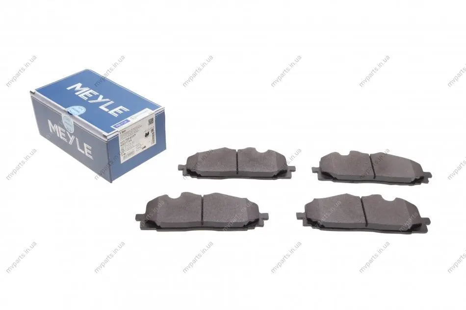 Колодки гальмівні (передні) Audi A5/Q7 2.0-3.0 D 15-/VW Touareg 17- 025 258 6117 MEYLE 025-258-6117 (фото 1)
