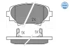 Колодки гальмівні (задні) Mazda 3 III 13- 025 258 7814 MEYLE 025-258-7814 (фото 2)
