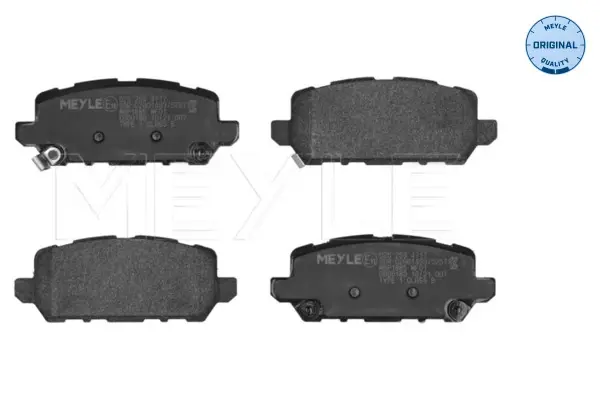 Колодки гальмівні (задні) Honda HR-V 1.5/1.8 16V 14-/Accord 3.5 12-(к-кт) 025 259 4717 MEYLE 025-259-4717 (фото 1)