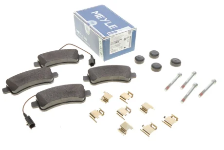 Колодки гальмівні (задні) Citroen Jumper/Peugeot Boxer 3.0 HDi 10- 025 259 8721/PD MEYLE 025-259-8721-PD