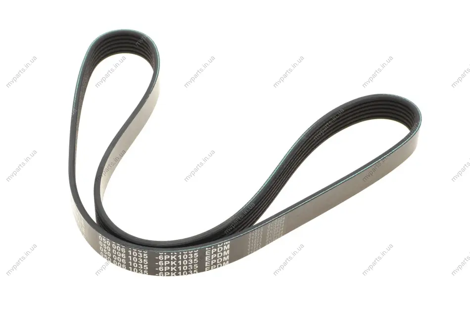 Ремінь генератора VW Caddy 1.9D/SDI -03 (6PK1035) 050 006 1035 MEYLE 050-006-1035 (фото 1)