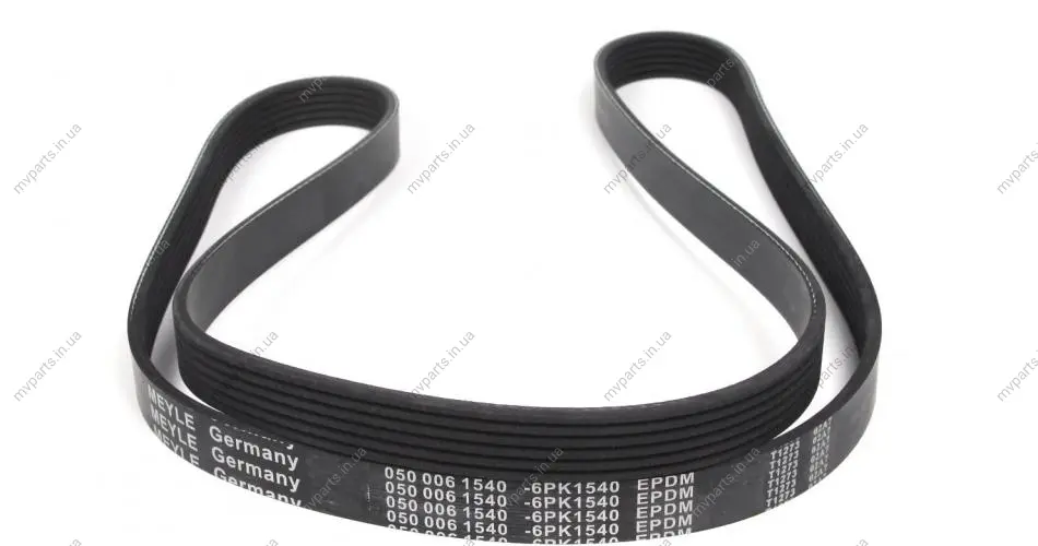 Ремінь генератора VW Golf/BMW/Ford/Opel (6PK1540) 050 006 1540 MEYLE 050-006-1540 (фото 1)