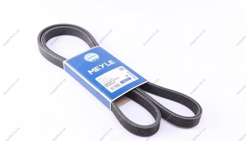 Ремінь генератора BMW 3 (E90-E93) 1.6-3.0d 07-13 (6PK1697) 050 006 1697/D MEYLE 050-006-1697-D (фото 1)