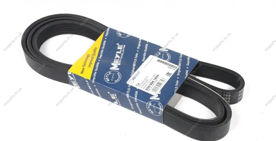 Ремінь генератора Chevrolet/Daewoo Nubira/Saab (6PK1890) 050 006 1890 MEYLE 050-006-1890 (фото 1)