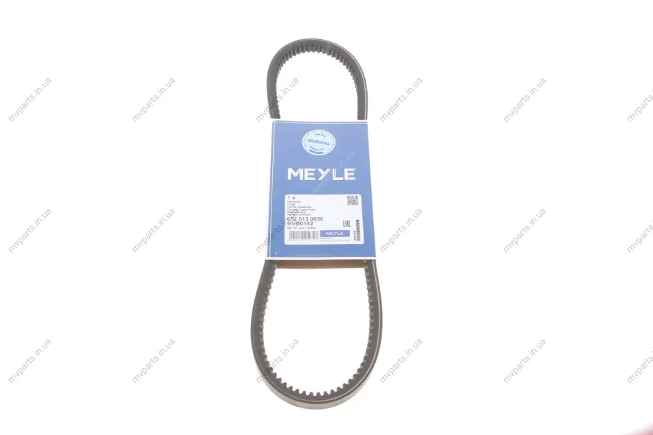 Ремінь генератора MB/Nissan/Renault (13x850) 052 013 0850 MEYLE 052-013-0850 (фото 1)