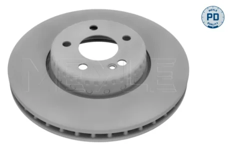 Диск гальмівний (передній) MB C-class (W205/S205/C205) 14- (318x30) (вентил.) (з покрит.) 083 521 1011/PD MEYLE 083-521-1011-PD
