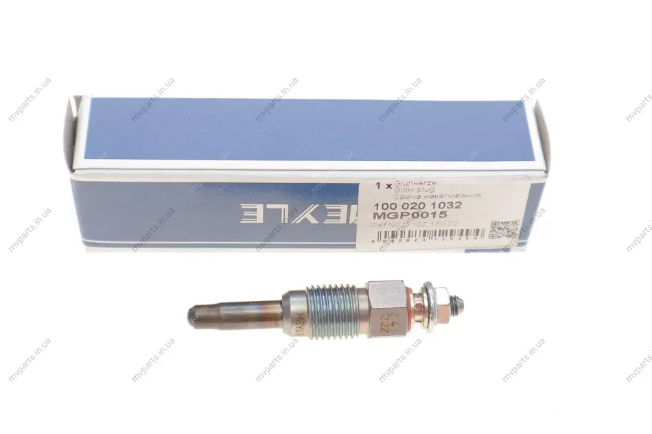 Свічка розжарювання VW/Audi/Volvo 1.6-2.4TD 82-94 100 020 1032 MEYLE 100-020-1032 (фото 1)