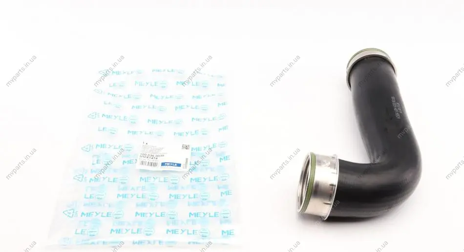 Патрубок інтеркулера VW Caddy III 1.9TDI 03- (L) 100 036 0039 MEYLE 100-036-0039 (фото 1)