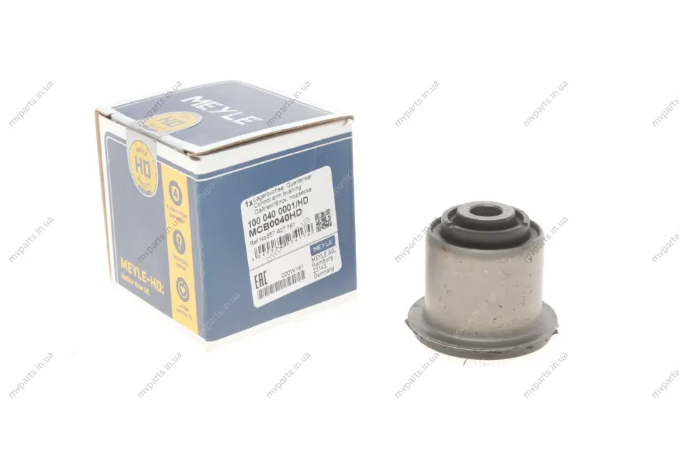 Сайлентблок важеля (переднього) Audi 80/90 -94/VW Passat -88 100 040 0001/HD MEYLE 100-040-0001-HD (фото 1)