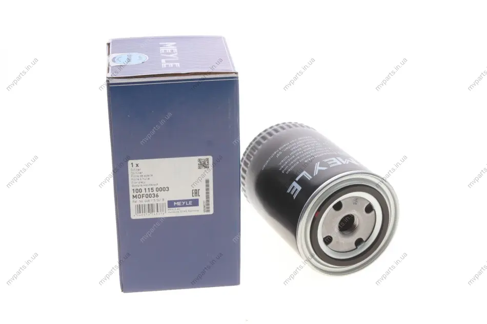 Фільтр масляний Audi/VW 100 115 0003 MEYLE 100-115-0003 (фото 1)