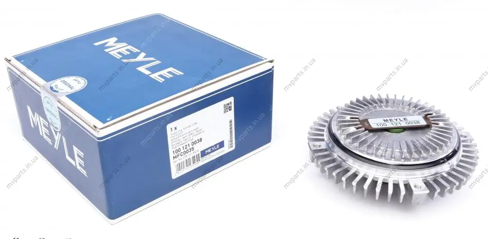 Муфта вентилятора Audi A4/A6/A8 2.4-2.8/Skoda SuperB 01-08/VW Passat 2.8 94-05 100 121 0038 MEYLE 100-121-0038 (фото 1)