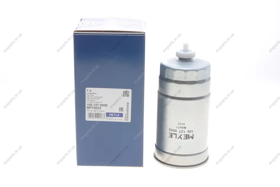 Фільтр паливний VW/Audi 1.6/1.9D/TD 100 127 0008 MEYLE 100-127-0008 (фото 1)