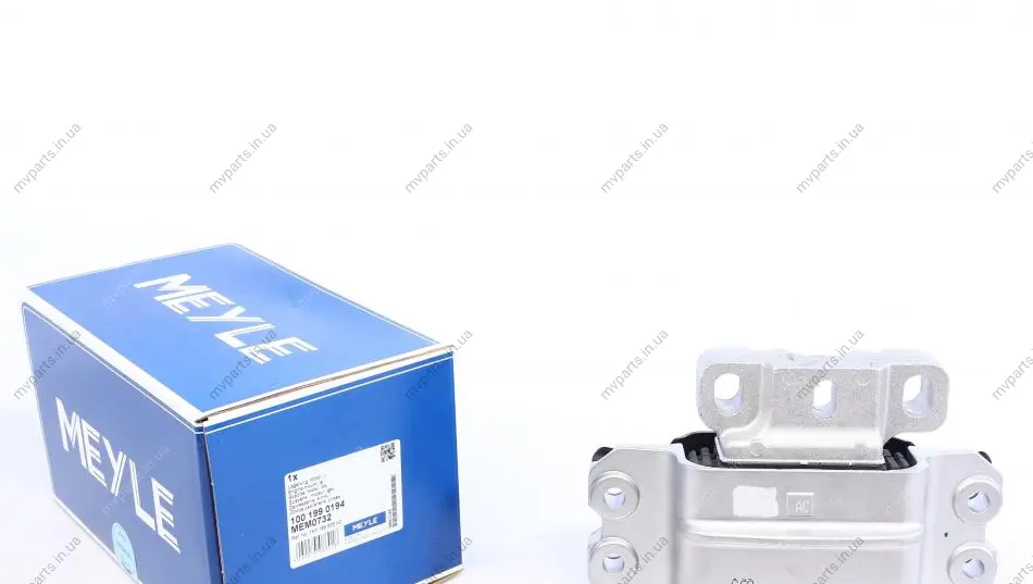 Подушка двигуна (L) Audi A3/Skoda Octavia/VW Golf/Jetta/Passat/Touran 1.4TSI 06- (всередині ОЕ) 100 199 0194 MEYLE 100-199-0194 (фото 1)
