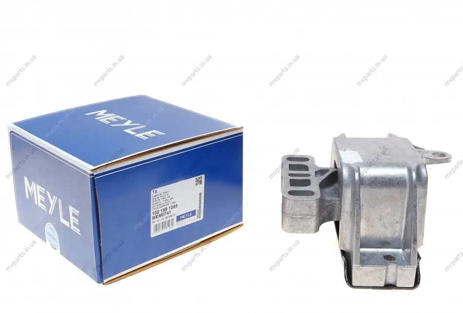 Подушка двигуна (передня) (L) Seat Leon/Skoda Octavia/VW Bora/Golf 1.4-2.3 i/1.9D 97-10 100 199 1055 MEYLE 100-199-1055 (фото 1)