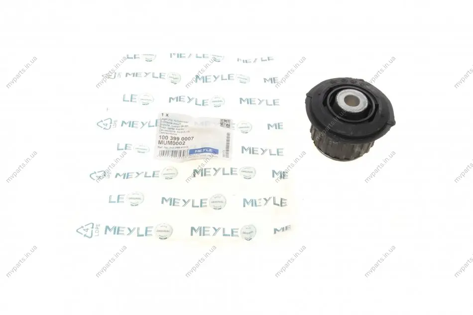 Сайлентблок балки (передньої/ззаду) Audi 100/200 -91 100 399 0007 MEYLE 100-399-0007 (фото 1)