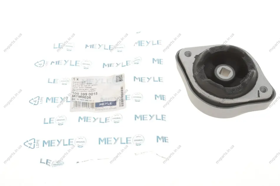 Подушка КПП VW Passat/Audi A4/A6 1.6-2.0 TDI 94-05 100 399 0015 MEYLE 100-399-0015 (фото 1)