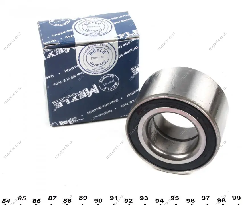 Підшипник маточини (передньої) Opel Astra F/Corsa A/Kadett E/Vectra A -98 (34x64x37) 100 407 0031 MEYLE 100-407-0031 (фото 1)