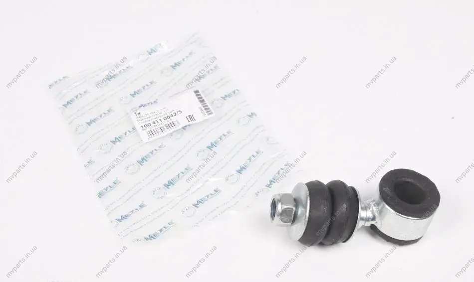 Тяжка стабілізатора (переднього) VW Caddy II 1.4-1.9 TDI 95-04 100 411 0042/S MEYLE 100-411-0042-S (фото 1)