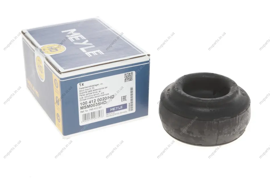 Подушка амортизатора (переднього) VW Caddy II -03 100 412 0020/HD MEYLE 100-412-0020-HD (фото 1)