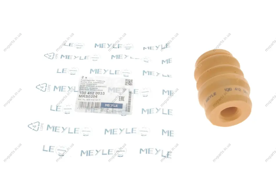 Відбійник амортизатора (переднього) Audi A4/A6/VW Passat 94-05 100 412 0033 MEYLE 100-412-0033 (фото 1)