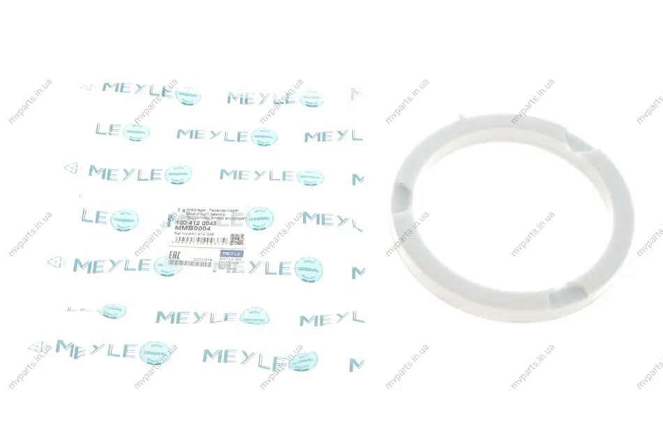 Підшипник амортизатора (переднього) опорний Audi 100/A6 90-97 100 412 0045 MEYLE 100-412-0045 (фото 1)