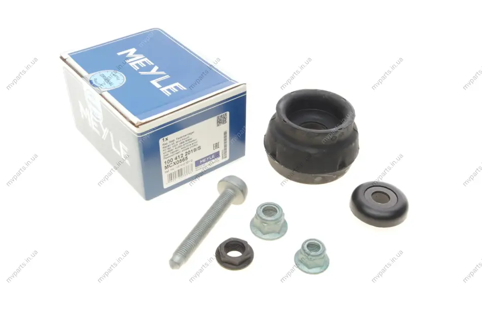Подушка амортизатора (переднього) + підшипник VW Golf IV -06 100 412 2019/S MEYLE 100-412-2019-S (фото 1)