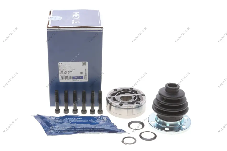 ШРКШ (внутрішній) VW Caddy 79-04 100 498 0016 MEYLE 100-498-0016 (фото 1)
