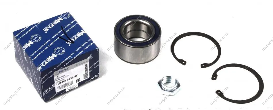 Підшипник маточини (передньої) VW Caddy II -04 (40x72x37) 100 498 0035/SK MEYLE 100-498-0035-SK (фото 1)