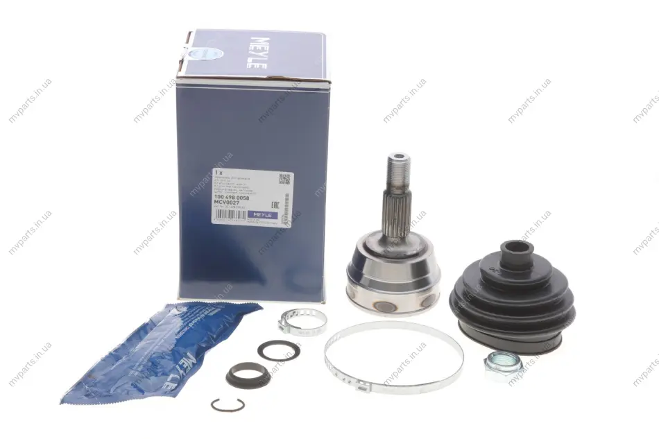 ШРКШ (зовнішній) VW Passat/Golf II/Audi 80 78-91 100 498 0058 MEYLE 100-498-0058 (фото 1)