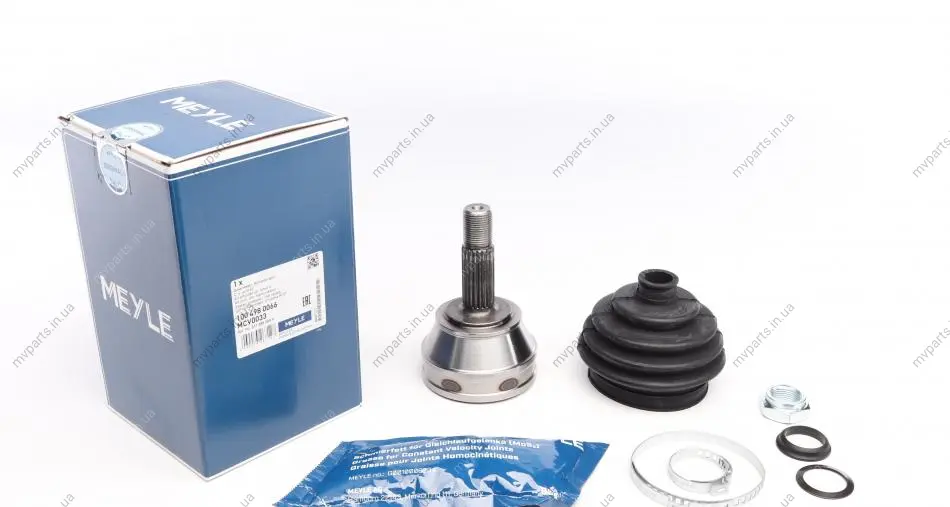 ШРКШ (зовнішній) VW Polo 1.0/1.3/1.3D 81-94 (з пильником) 100 498 0066 MEYLE 100-498-0066 (фото 1)