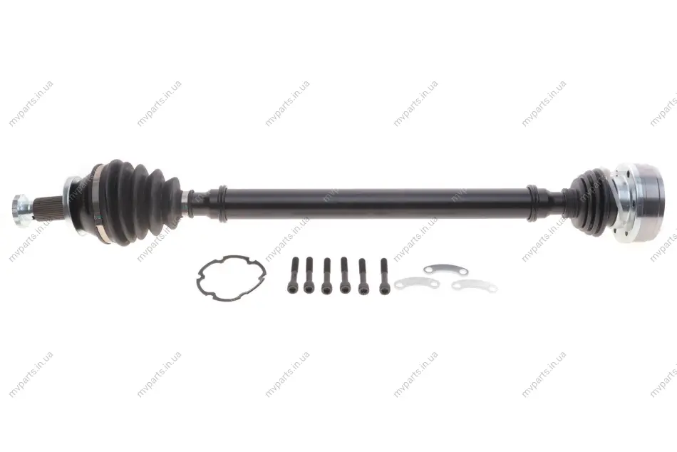 Піввісь (передня) Seat Cordoba/Ibiza/Skoda Fabia/Roomster/VW Polo 1.2/1.4/1.9D 99- (R) 100 498 0629 MEYLE 100-498-0629 (фото 1)