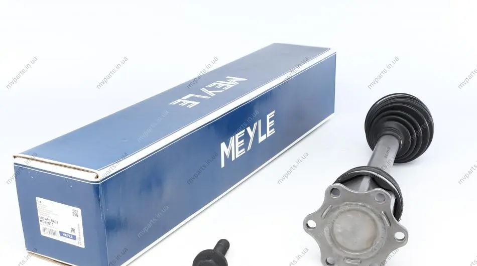 Піввісь (передня) Audi A3/Seat Leon/Skoda Octavia/SuperB/VW Caddy/Golf/Passat/Touran 03- (L) 100 498 0637 MEYLE 100-498-0637 (фото 1)