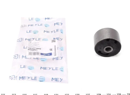 Сайлентблок балки (задньої) Audi 100 76-91 100 511 0002 MEYLE 100-511-0002