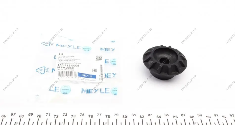 Подушка амортизатора (заднього) VW Golf II/III/IV 1.6-2.0 TDI/TD 83-02 (нижня) 100 512 0008 MEYLE 100-512-0008 (фото 1)