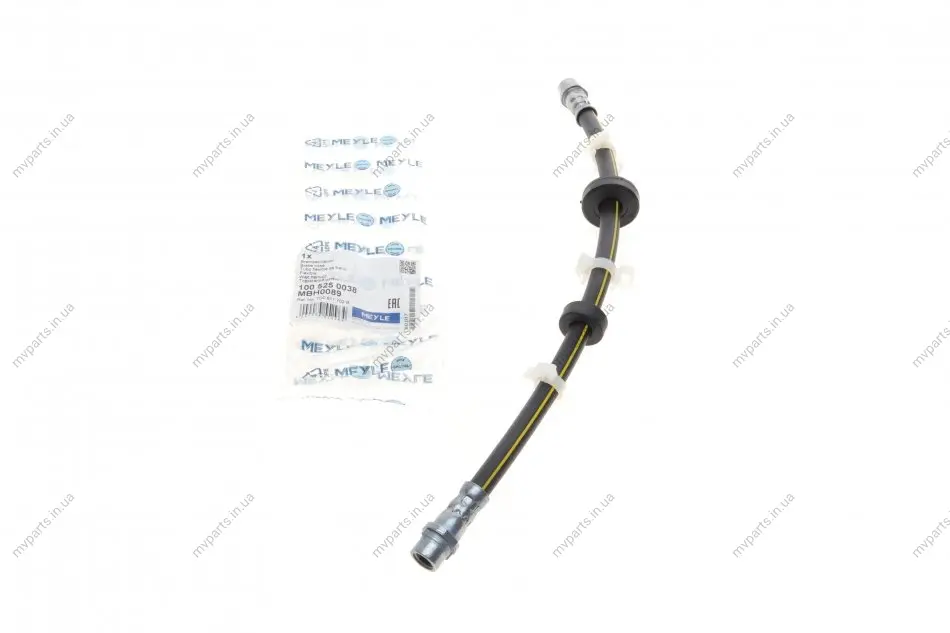 Шланг гальмівний (передній) VW T4 90-03 (R) (L=365mm) 100 525 0038 MEYLE 100-525-0038 (фото 1)