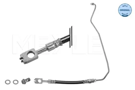 Шланг гальмівний (задній) Audi A6/Skoda SuperB/VW Passat 97-08 (L) (L=450mm) 100 525 0062/S MEYLE 100-525-0062-S