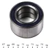 Підшипник маточини (передньої) VW Golf/Passat 88-97 (40х72х37) 100 598 0235 MEYLE 100-598-0235 (фото 2)