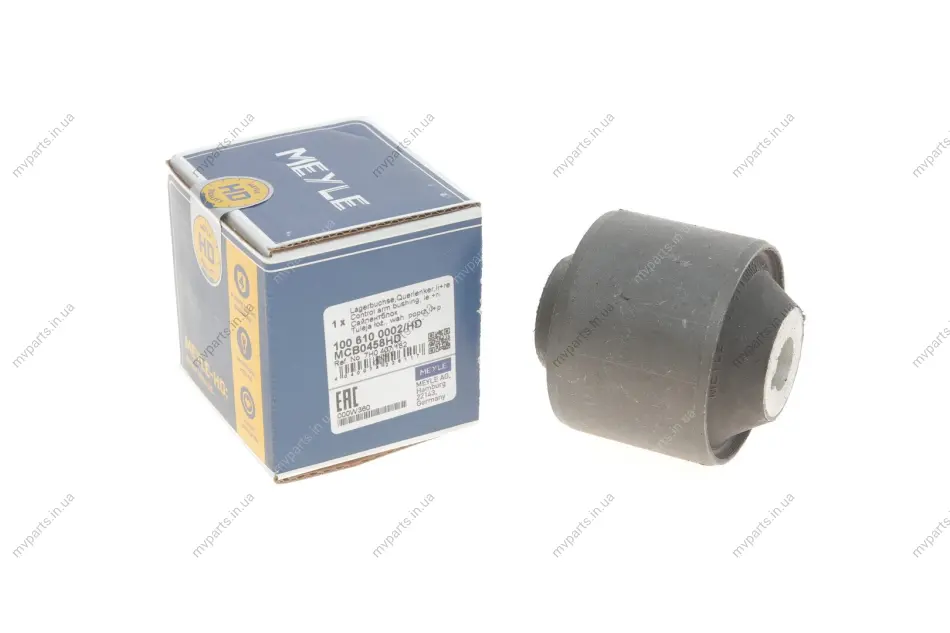 Сайлентблок важеля (переднього/ззаду) VW T5/T6 03- 100 610 0002/HD MEYLE 100-610-0002-HD (фото 1)