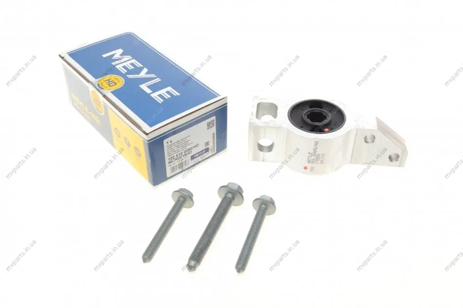Сайлентблок важеля (переднього/ззаду) VW Caddy 03- (L) 100 610 0085/HD MEYLE 100-610-0085-HD (фото 1)